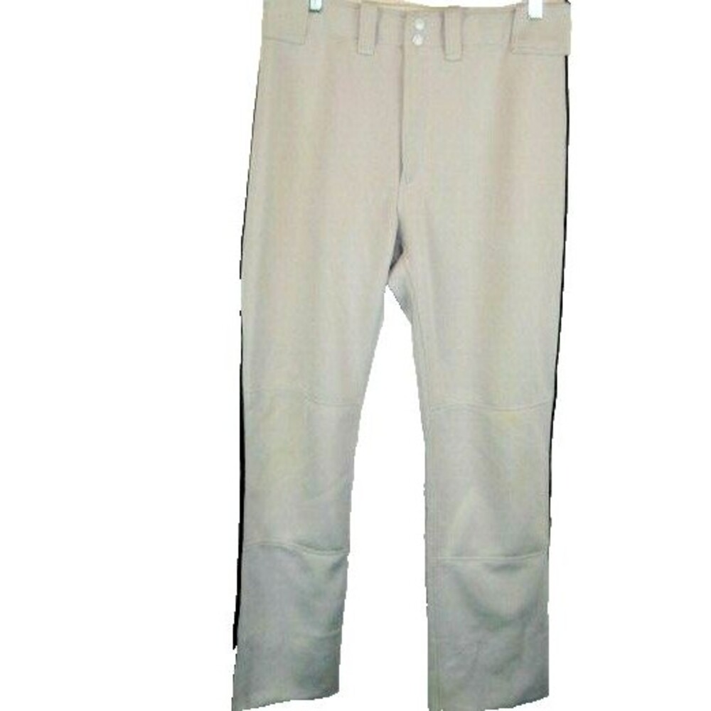 Youth Mizuno Lite Gray Padded  Poly Cycling Pants sz YXXXLx28